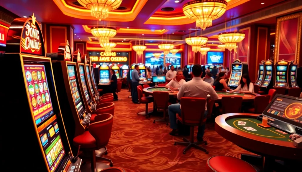 Engage with excitement at https://VNQ8.red/ featuring vibrant gaming tables and an upscale casino ambiance.